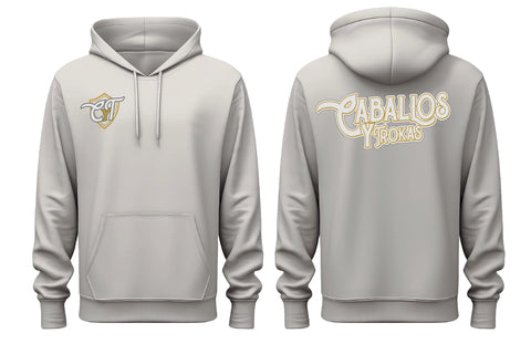 GREY ( GOLD ) HOODIE